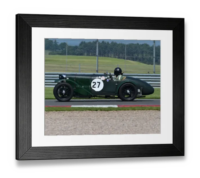 Framed Print : CM28 4591 Mark Hayward, Alvis FD 12-75 Fwd