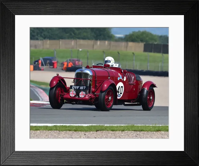 Framed Print : CM28 4573 Richard Reay-Smith, Lagonda LG 45 Framed Print : CM28 4573 Richard Reay-Smith, Lagonda LG 45