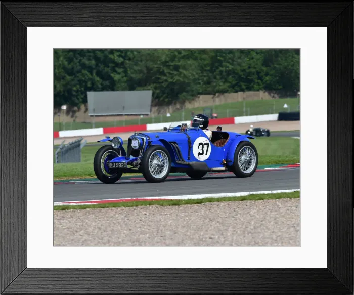 Framed Print : CM28 4552 Andy Bush, Riley TT Sprite Replica Framed Print : CM28 4552 Andy Bush, Riley TT Sprite Replica