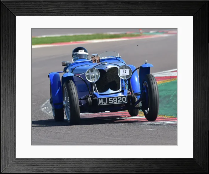 Framed Print : CM28 5155 Andy Bush, Riley TT Sprite Replica Framed Print : CM28 5155 Andy Bush, Riley TT Sprite Replica