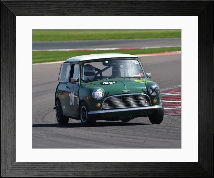 Framed Print : CM28 5073 Ollie Streek, Austin Mini Cooper S Framed Print : CM28 5073 Ollie Streek, Austin Mini Cooper S