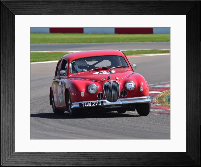 Framed Print : CM28 5053 Diane Osbourne, Jaguar Mk 1 Framed Print : CM28 5053 Diane Osbourne, Jaguar Mk 1