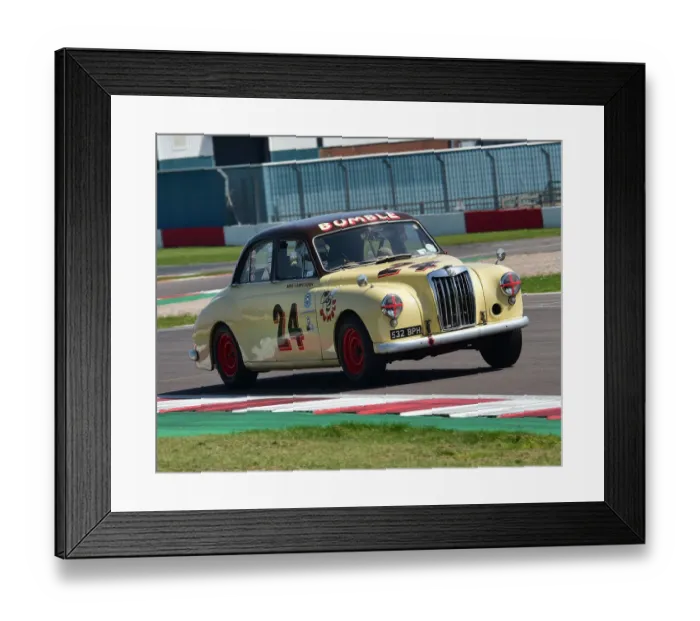 Framed Print : CM28 5014 Mike Lamplough, MG Magnette ZA, Bumble Framed Print : CM28 5014 Mike Lamplough, MG Magnette ZA, Bumble