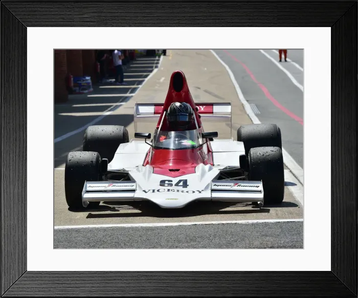 Framed Print : CM28 3756 Michael Lyons, Lola T400