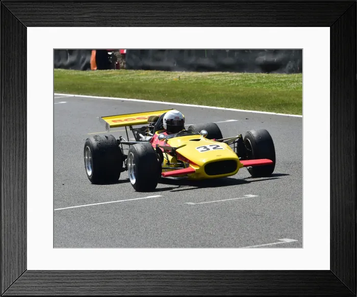 Framed Print : CM28 3664 Adam Simmonds, Lola T142 Framed Print : CM28 3664 Adam Simmonds, Lola T142