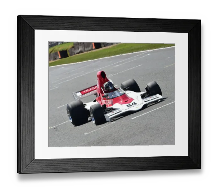 Framed Print : CM28 3671 Michael Lyons, Lola T400 Framed Print : CM28 3671 Michael Lyons, Lola T400