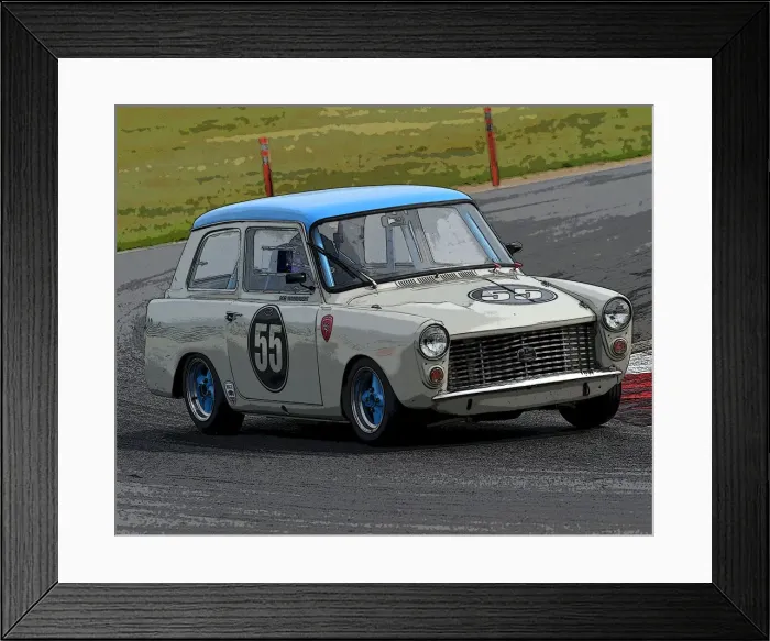 Framed Print : CM28 2208 Robert Wainwright, Austin A40