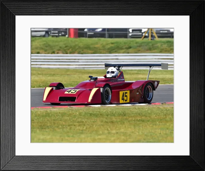 Framed Print : CM28 1972 Chris Tolchard, Mallock MK18 Framed Print : CM28 1972 Chris Tolchard, Mallock MK18