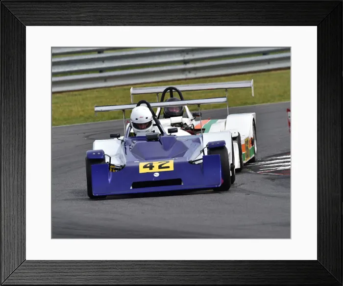 Framed Print : CM28 2167 Martin Walker, Mallock Mk16