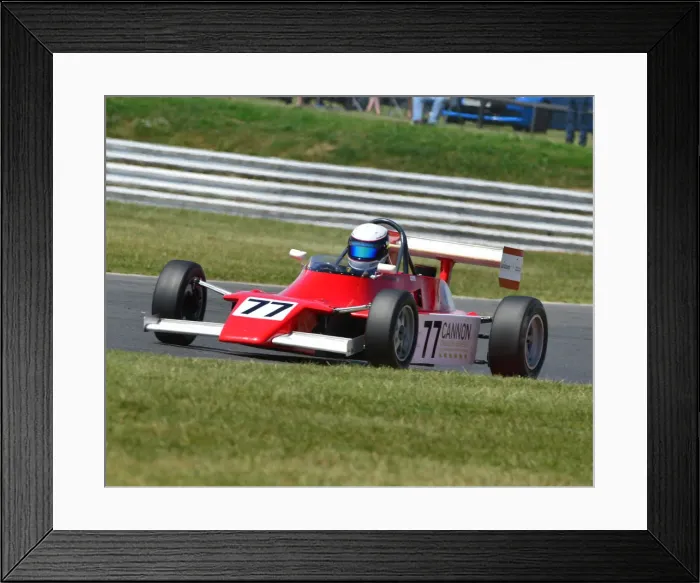 Framed Print : CJ7 8973 Erik Pagano, Van Diemen RF82 Framed Print : CJ7 8973 Erik Pagano, Van Diemen RF82