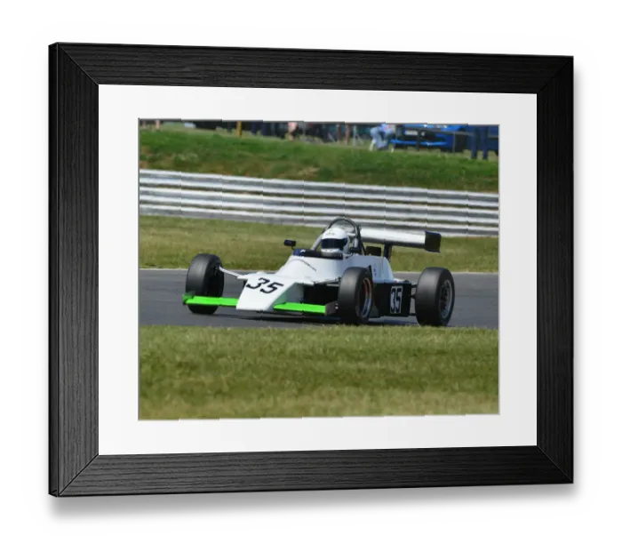 Framed Print : CJ7 8964 John Conway, Van Diemen RF82 Framed Print : CJ7 8964 John Conway, Van Diemen RF82