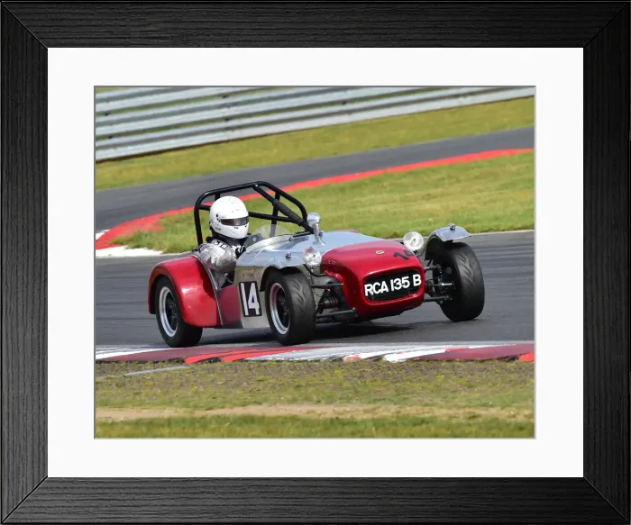 Framed Print : CM28 2509 Roger Lee, Lotus Seven S2 Framed Print : CM28 2509 Roger Lee, Lotus Seven S2