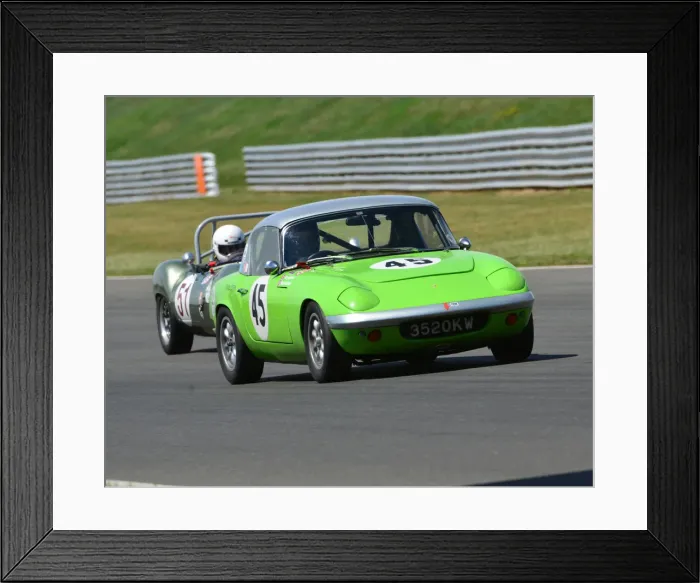 Framed Print : CJ7 9120 Barry Ashdown, Lotus Elan Framed Print : CJ7 9120 Barry Ashdown, Lotus Elan