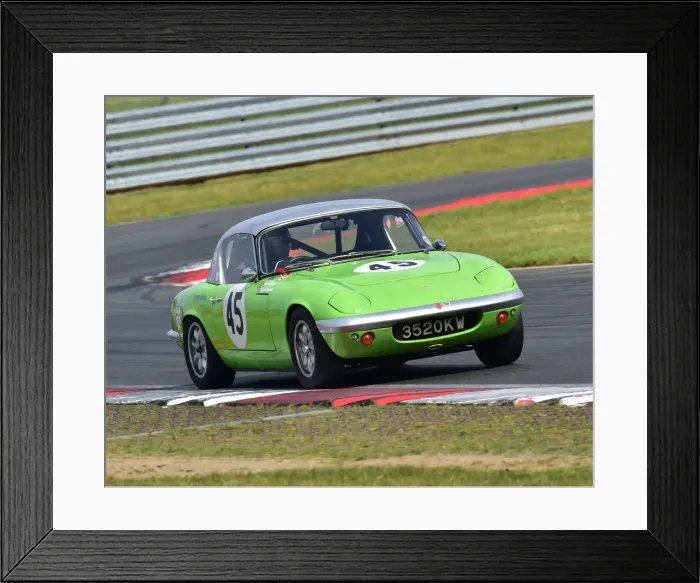 Framed Print : CM28 2516 Barry Ashdown, Lotus Elan Framed Print : CM28 2516 Barry Ashdown, Lotus Elan