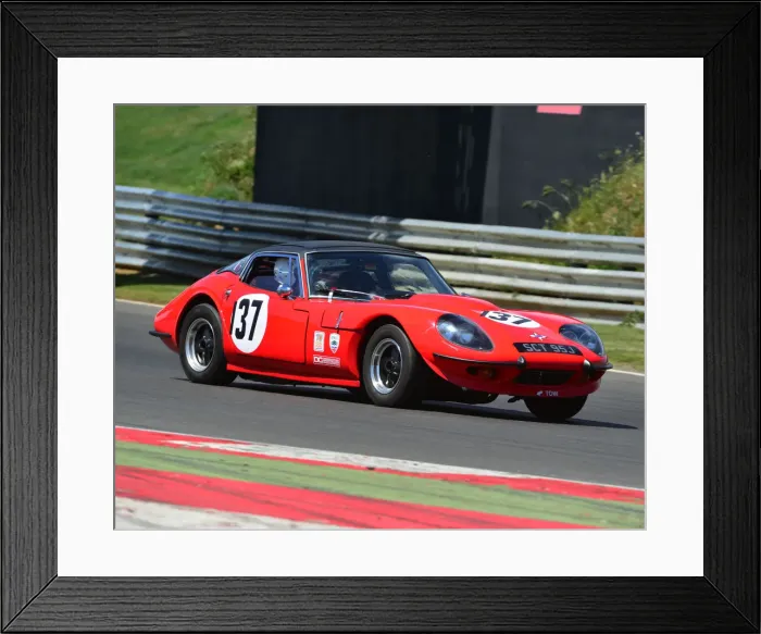 Framed Print : CJ7 9100 Nic Strong, Marcos 3000GT Framed Print : CJ7 9100 Nic Strong, Marcos 3000GT