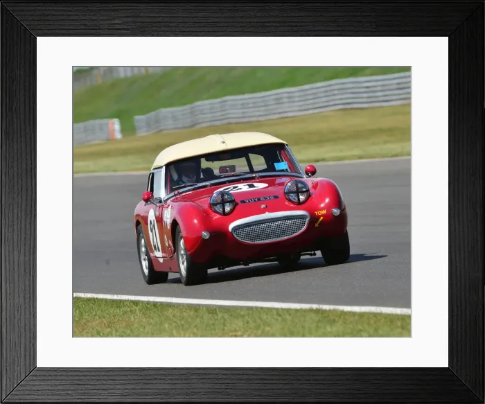 Framed Print : CJ7 9034 Peter Chappell, Austin Healey Sprite Mk1 Framed Print : CJ7 9034 Peter Chappell, Austin Healey Sprite Mk1