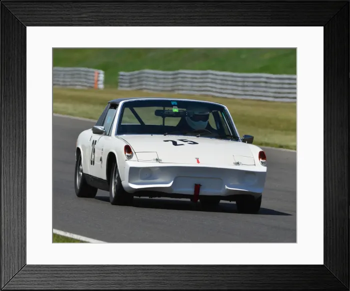 Framed Print : CJ7 9030 William Jenkins, Porsche 914-6