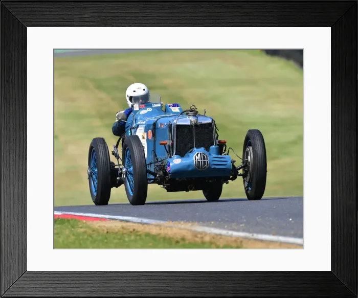 Framed Print : CM28 5535 John Gillett, MG K3 Framed Print : CM28 5535 John Gillett, MG K3
