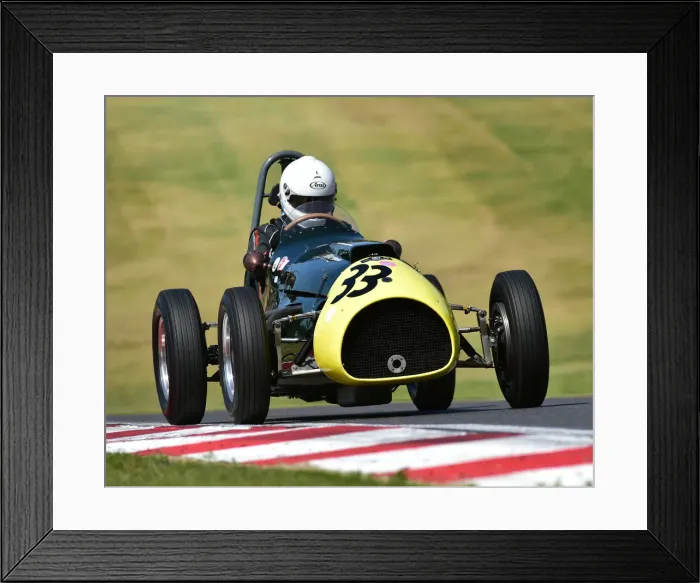 Framed Print : CM28 5512 Chris Phillips, Cooper Bristol Mk2