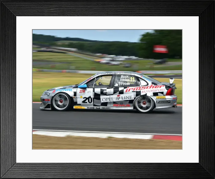Framed Print : CM28 6250 Steffan Irmler, Opel Vectra Framed Print : CM28 6250 Steffan Irmler, Opel Vectra