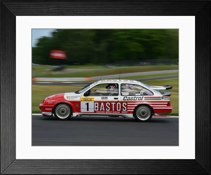 Framed Print : CM28 6206 Michael Lyons, Ford Sierra RS500 Framed Print : CM28 6206 Michael Lyons, Ford Sierra RS500