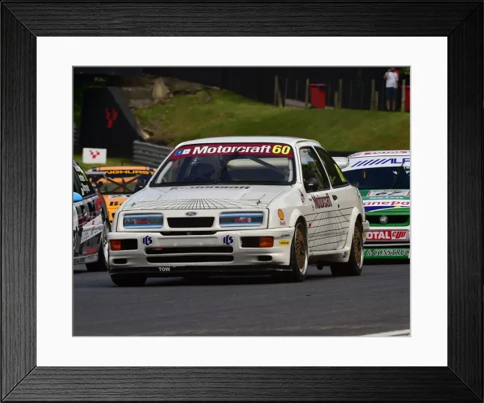 Framed Print : CM28 6135 Mark Wright, Ford Sierra RS500 Framed Print : CM28 6135 Mark Wright, Ford Sierra RS500
