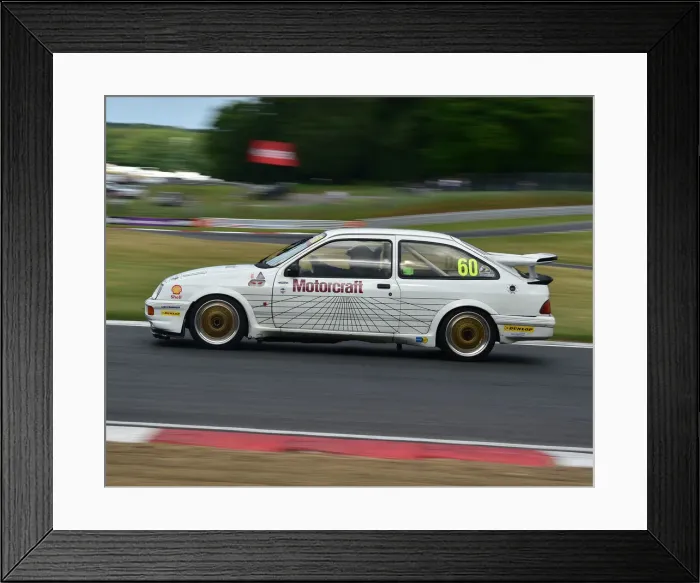 Framed Print : CM28 6294 Mark Wright, Ford Sierra RS500 Framed Print : CM28 6294 Mark Wright, Ford Sierra RS500