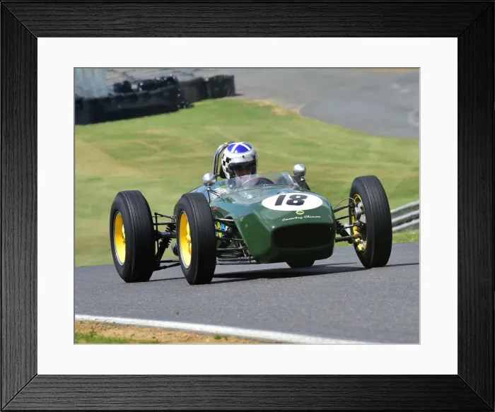 Framed Print : CM28 5939 John Chisholm, Lotus 18 Framed Print : CM28 5939 John Chisholm, Lotus 18