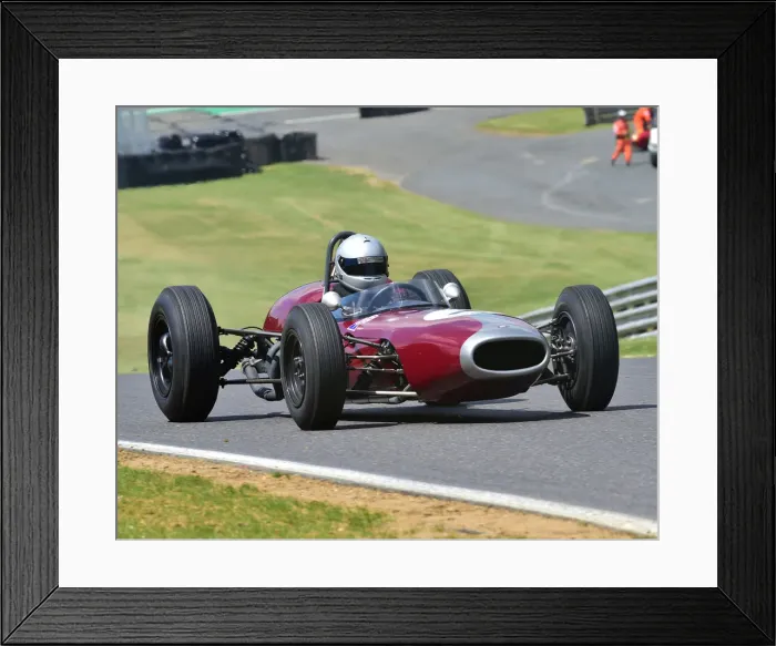 Framed Print : CM28 5937 Max Blees, Brabham BT7A Framed Print : CM28 5937 Max Blees, Brabham BT7A
