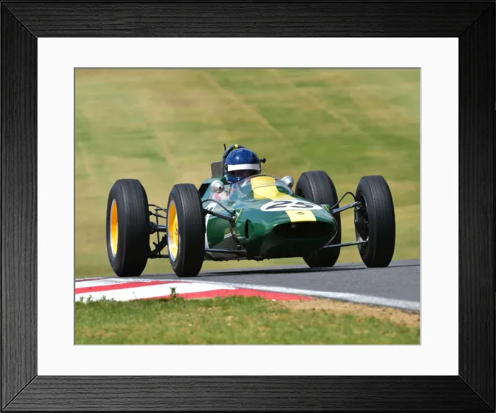 Framed Print : CM28 5933 Andy Middlehurst, Lotus 25 R4 Framed Print : CM28 5933 Andy Middlehurst, Lotus 25 R4