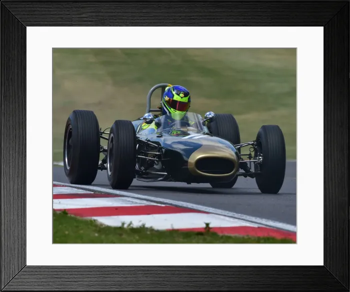Framed Print : CM28 5901 John Fairley, Brabham BT11-19 Framed Print : CM28 5901 John Fairley, Brabham BT11-19