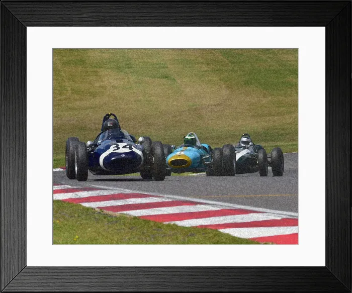 Framed Print : CM28 5860 Richard Wilson, Cooper T51 Framed Print : CM28 5860 Richard Wilson, Cooper T51