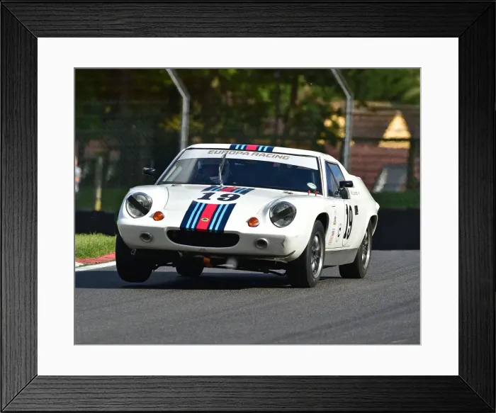 Framed Print : CM28 6602 Will Leverett, Lotus Europa Framed Print : CM28 6602 Will Leverett, Lotus Europa
