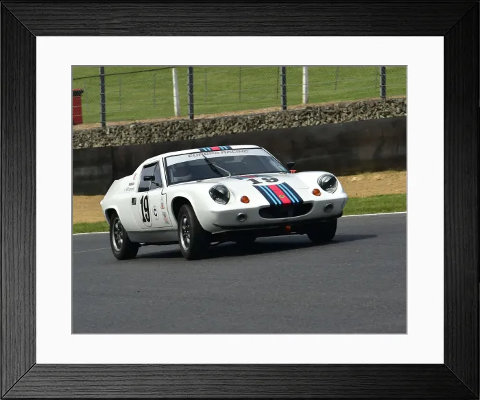 Framed Print : CM28 5425 Will Leverett, Lotus Europa Framed Print : CM28 5425 Will Leverett, Lotus Europa