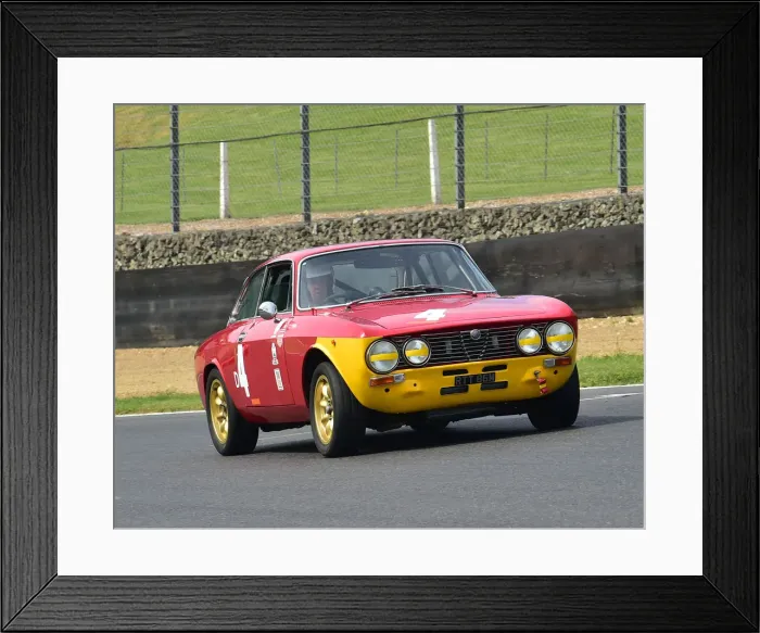 Framed Print : CM28 5403 Ken Rorrison, Alfa Romeo 2000 GTV