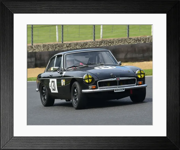 Framed Print : CM28 5388 Mark Bennett, MGB GTV8