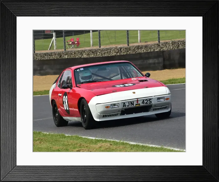 Framed Print : CM28 5378 Alan Bull, Porsche 924 Framed Print : CM28 5378 Alan Bull, Porsche 924