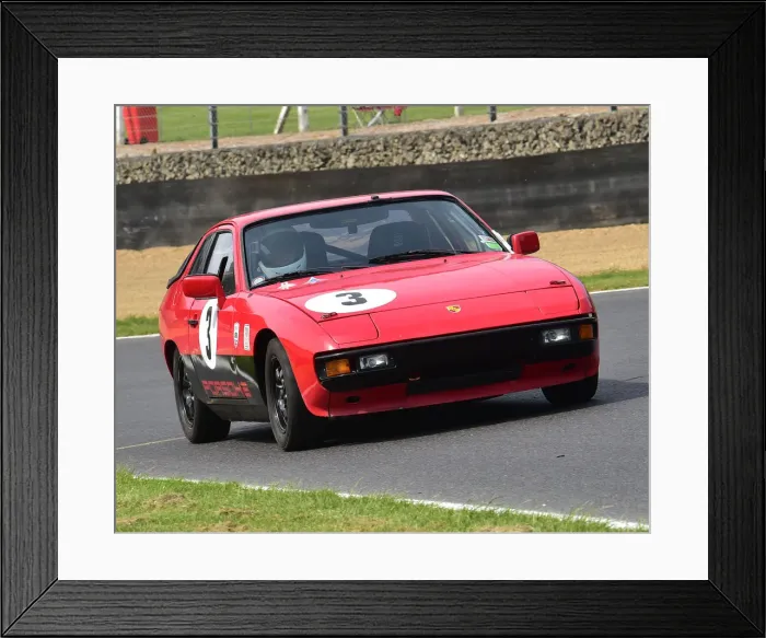 Framed Print : CM28 5371 Pete Connell, Porsche 924 Framed Print : CM28 5371 Pete Connell, Porsche 924