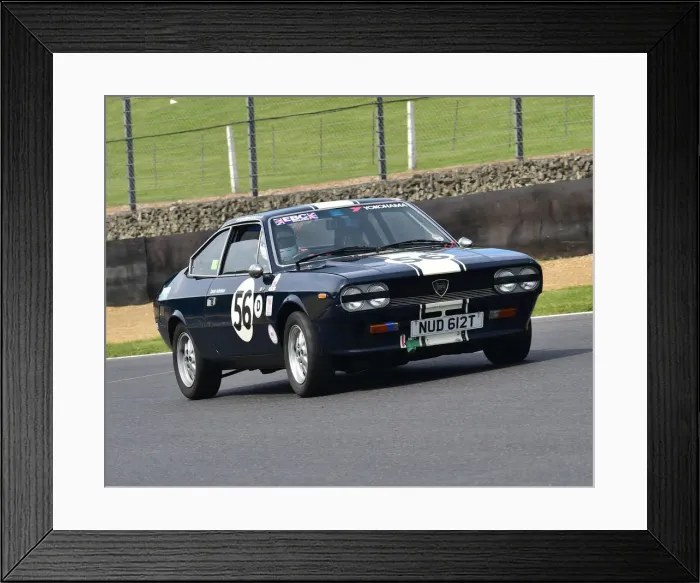 Framed Print : CM28 5360 Sarah Hutchison, Lancia Beta Framed Print : CM28 5360 Sarah Hutchison, Lancia Beta