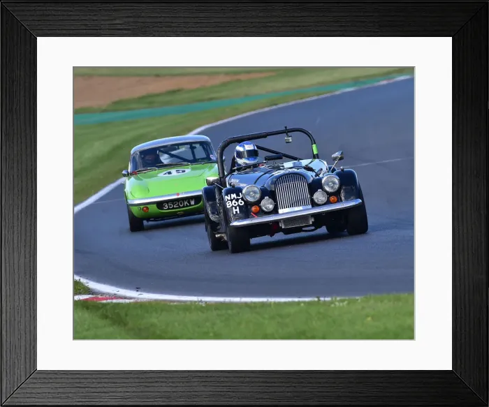 Framed Print : CM28 6678 Philip St Clair Tisdall, Morgan Plus 8