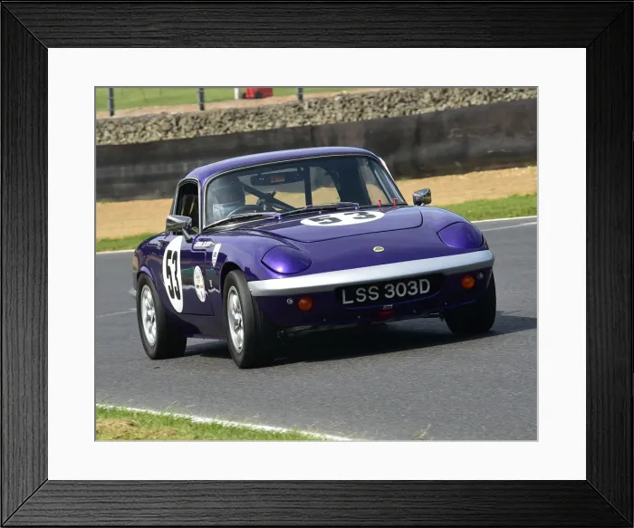 Framed Print : CM28 5283 Adrian Gilbert, Lotus Elan S3