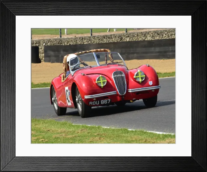 Framed Print : CM28 5276 Geoff Ottley, Jaguar XK 120 Framed Print : CM28 5276 Geoff Ottley, Jaguar XK 120