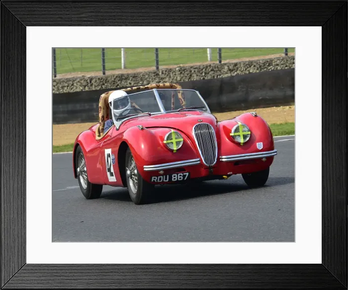 Framed Print : CM28 5328 Geoff Ottley, Jaguar XK 120 Framed Print : CM28 5328 Geoff Ottley, Jaguar XK 120