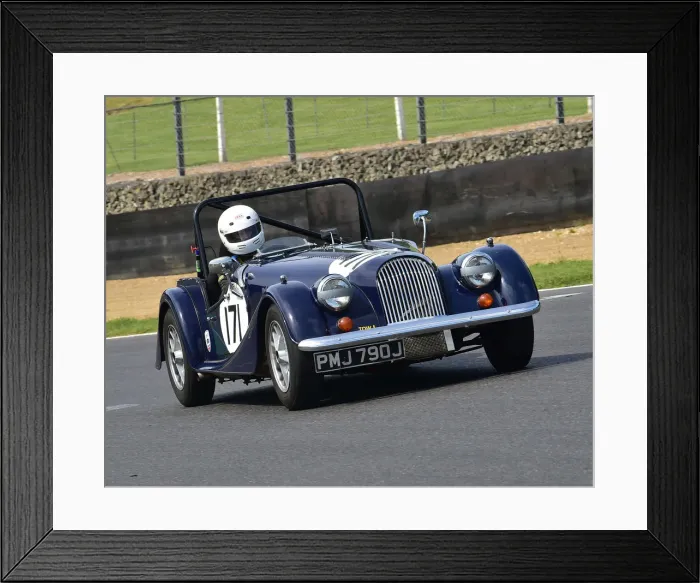Framed Print : CM28 5270 Kelvin Laidlaw, Morgan Plus 8 Framed Print : CM28 5270 Kelvin Laidlaw, Morgan Plus 8