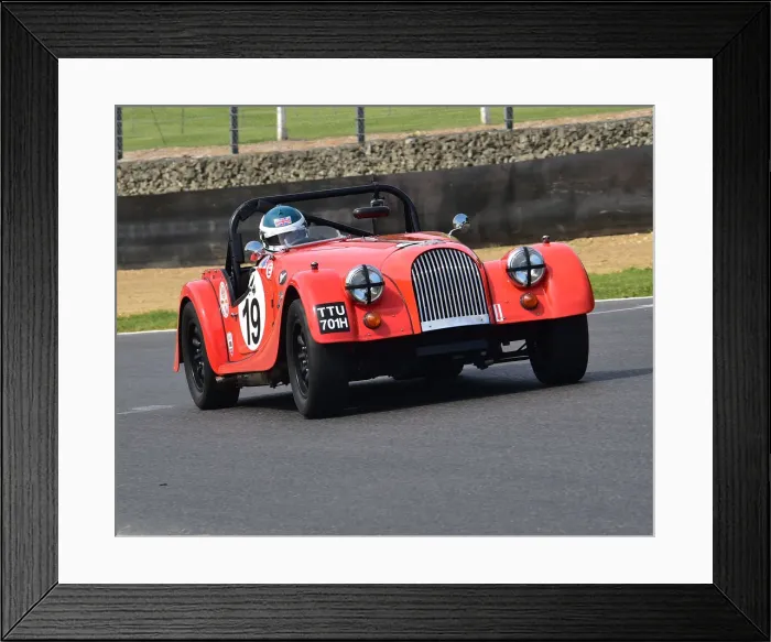 Framed Print : CM28 5268 Jonathan Edwards, Morgan Plus 8 Framed Print : CM28 5268 Jonathan Edwards, Morgan Plus 8