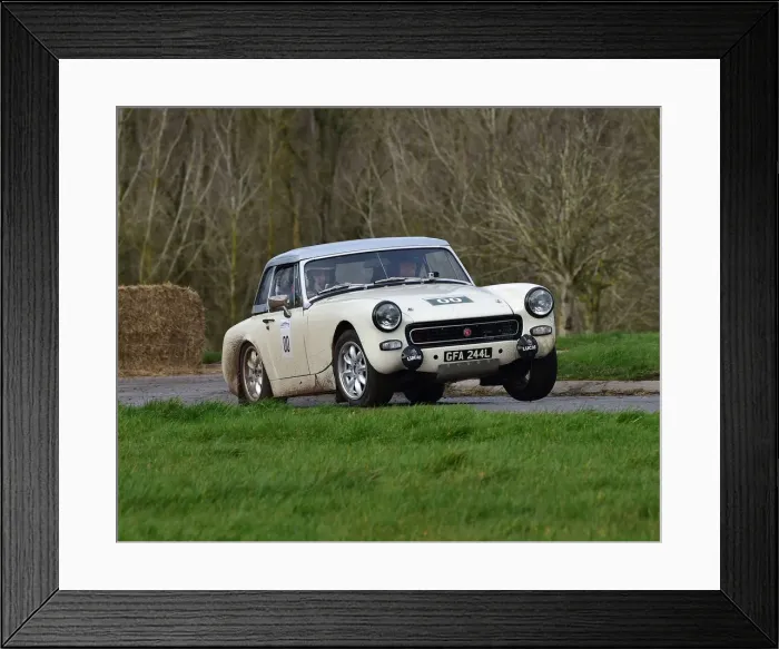 Framed Print : CM30 1977 Will Corry, MG Midget Framed Print : CM30 1977 Will Corry, MG Midget