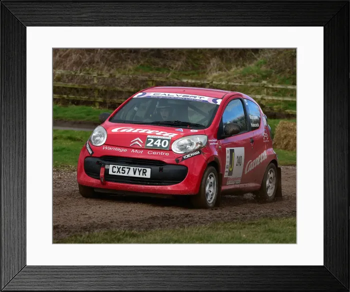 Framed Print : CM30 2081 James Hancock, Citroen C1 Framed Print : CM30 2081 James Hancock, Citroen C1