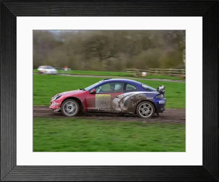 Framed Print : CM30 2164 Clayton Parmenter, Ford Puma