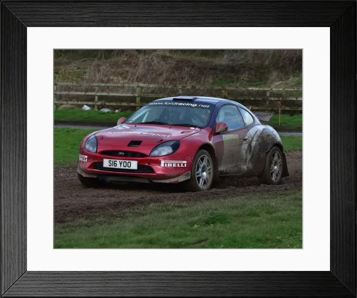 Framed Print : CM30 2170 Clayton Parmenter, Ford Puma Framed Print : CM30 2170 Clayton Parmenter, Ford Puma