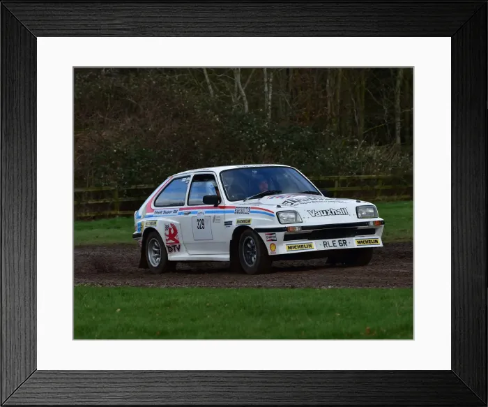Framed Print : CM30 2194 Ben Jemison, Vauxhall Chevette HSR Framed Print : CM30 2194 Ben Jemison, Vauxhall Chevette HSR